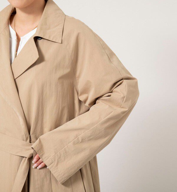 NOLLEY'S「ウォッシャブルLIGHT TRENCH COAT」|トレンチコート|