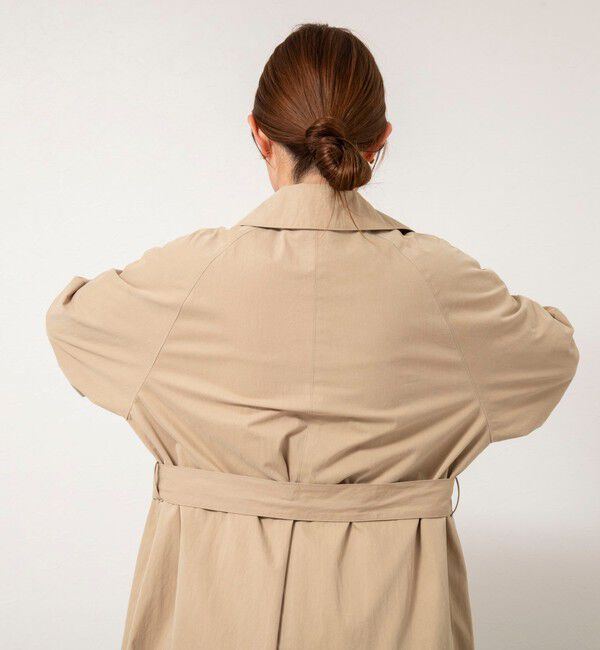 NOLLEY'S「ウォッシャブルLIGHT TRENCH COAT」|トレンチコート|