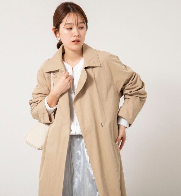 NOLLEY'S「ウォッシャブルLIGHT TRENCH COAT」|トレンチコート|