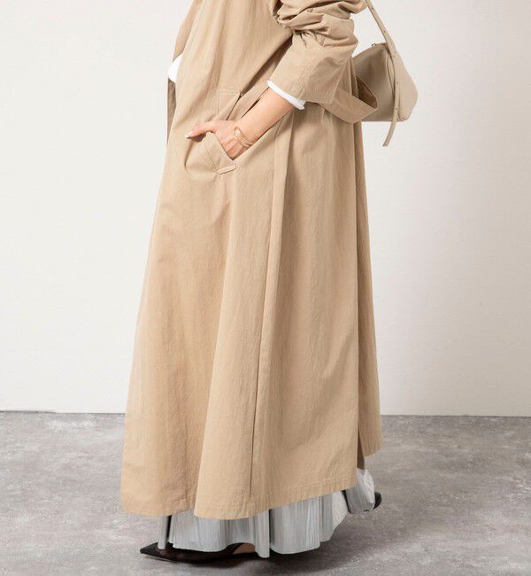 NOLLEY'S「ウォッシャブルLIGHT TRENCH COAT」|トレンチコート|