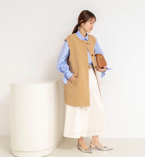 NOLLEY'S「ウォッシャブル撥水トリプルクロスジレ」|ベスト・ジレ|