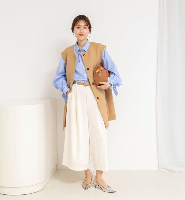 NOLLEY'S「ウォッシャブル撥水トリプルクロスジレ」|ベスト・ジレ|