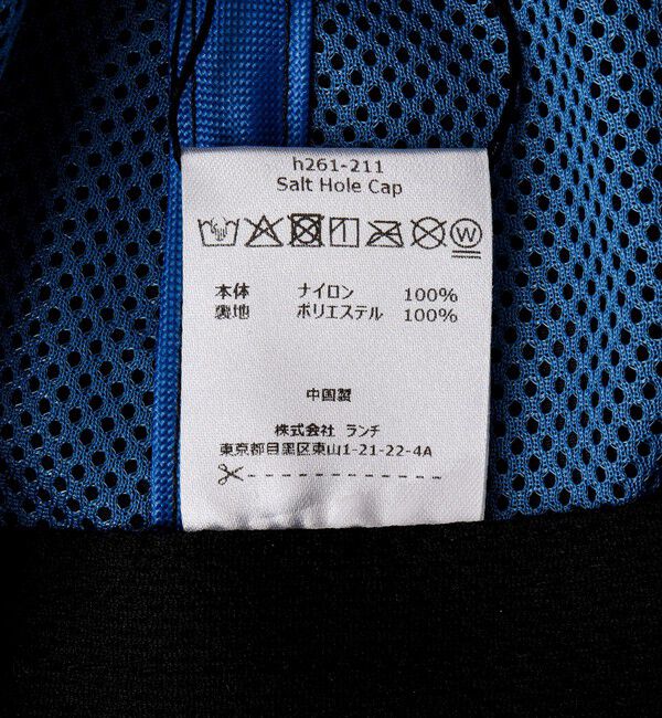 NOLLEY'S goodman「【halo commodity/ハロ コモディティー】Salt Hole Cap h261-211」|キャップ・キャスケット|