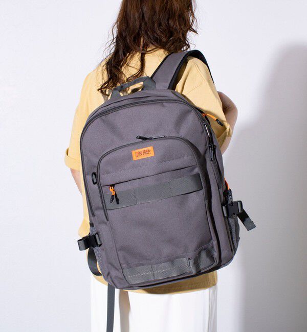 GLOSTER「【UNIVERSAL OVERALL】TAPE RUCKSACK バックパック リュック」|リュック|チャコールグレー
