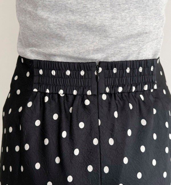 fredy emue「ワッシャーサテンドットスカート」|スカート|