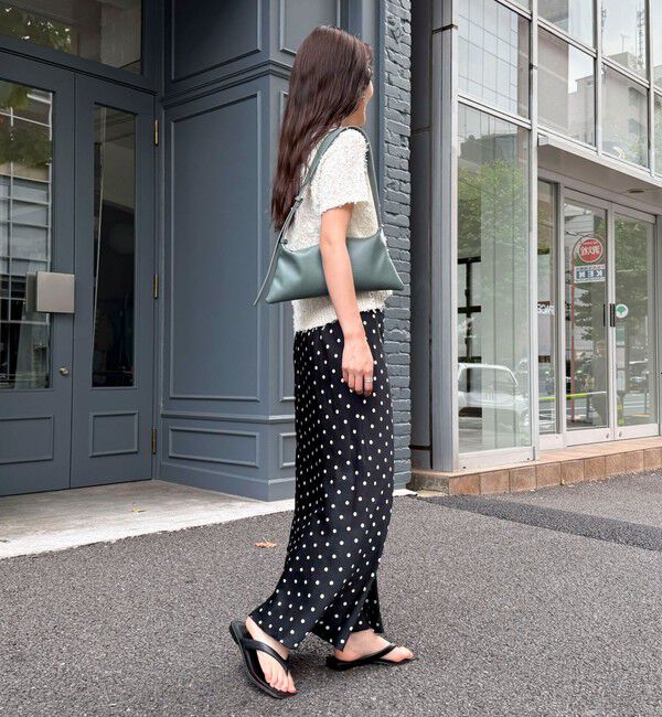 fredy emue「ワッシャーサテンドットスカート」|スカート|