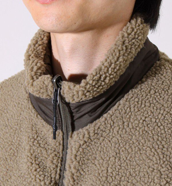 GLOSTER「【2WAYで着回せる】【UNISEX】GLOSTER配色別注 TAIONボア&times;ダウンベスト」|ダウンベスト・ベスト|