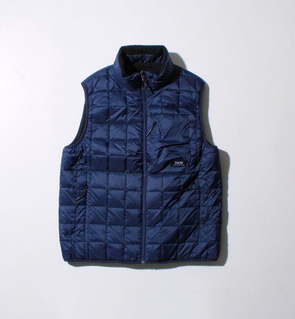 GLOSTER「【2WAYで着回せる】【UNISEX】GLOSTER配色別注 TAIONボア&times;ダウンベスト」|ダウンベスト・ベスト|