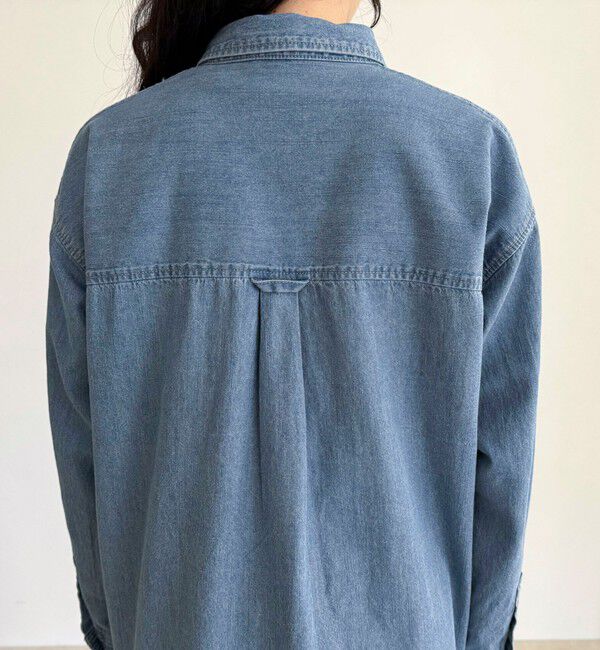 fredy emue「【大人気リバイバル】FR刺繍デニムシャツ」|シャツ・ブラウス|