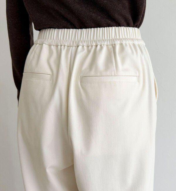 fredy emue「シャンブレーデニムライクイージーパンツ」|チノ|
