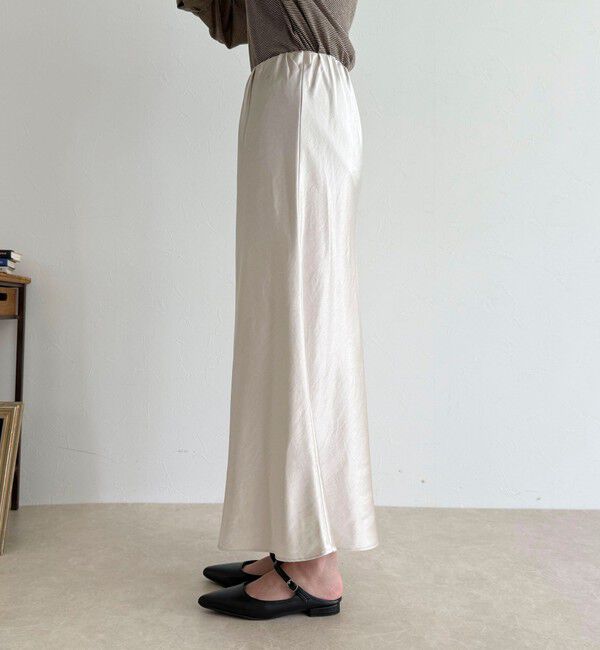 fredy emue「シルキーヘビーサテンスカート」|スカート|