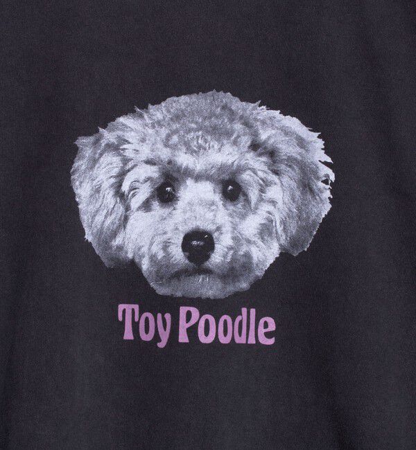 GLOSTER「【人気シリーズ】【DOG&CAT】犬猫ピグメント クルーネックロンT」|Tシャツ・カットソー|