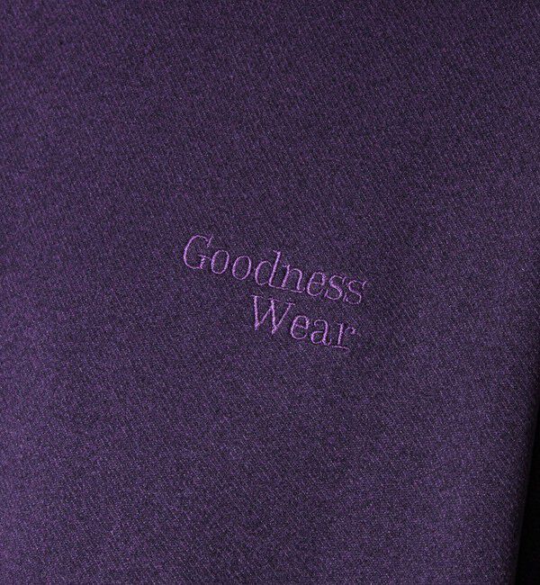 GLOSTER「【GOODNESS WEAR】ソフトタッチ裏起毛クルーネックスウェット」|スウェット・ジャージ|