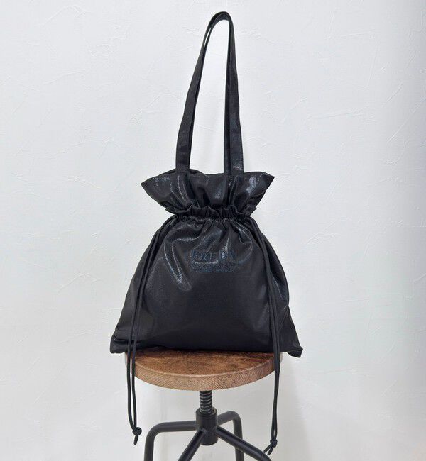 fredy emue「シャイニーアウトポケット刺しゅうトートバッグ」|トートバッグ|