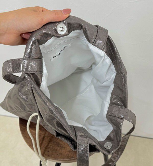 fredy emue「シャイニーアウトポケット刺しゅうトートバッグ」|トートバッグ|