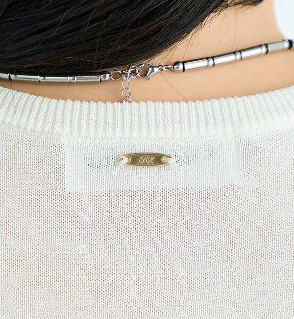 fredy emue「FR刺繍コットン混BASICカーディガン」|カーディガン|