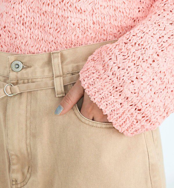 fredy emue「細ベルト付きタイトスカート」|スカート|