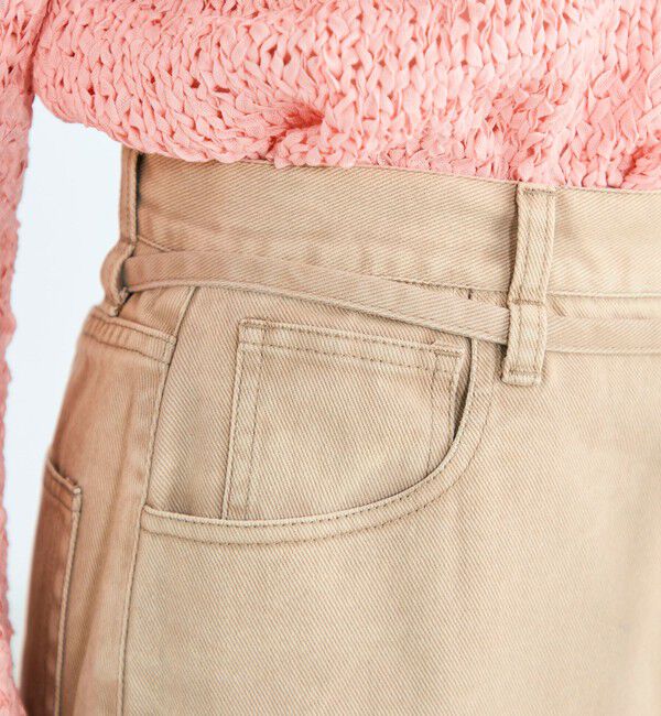 fredy emue「細ベルト付きタイトスカート」|スカート|