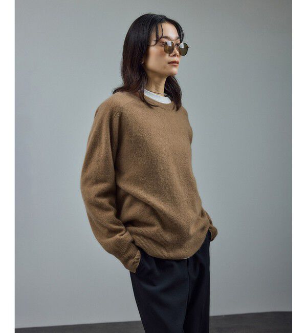 SALON adam et rope'「【WEB限定】ウールカシミヤニットプルオーバー」|ニット・セーター|