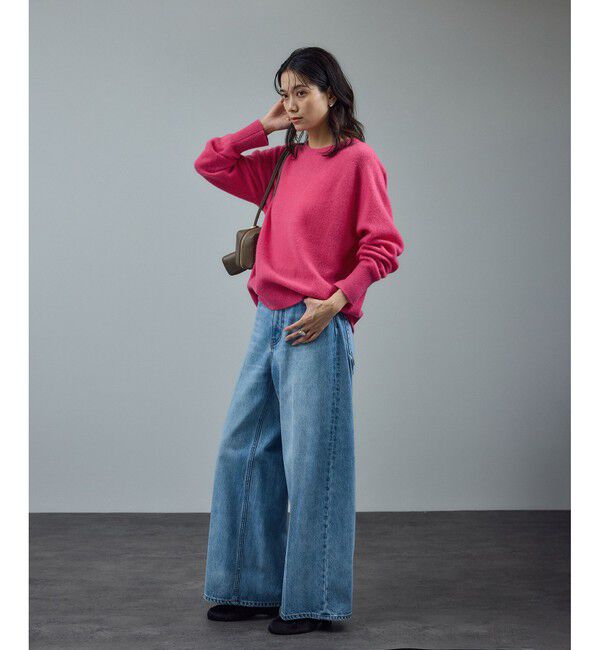 SALON adam et rope'「【WEB限定】ウールカシミヤニットプルオーバー」|ニット・セーター|