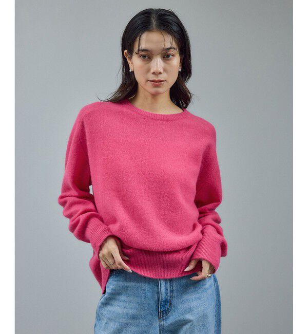 SALON adam et rope'「【WEB限定】ウールカシミヤニットプルオーバー」|ニット・セーター|