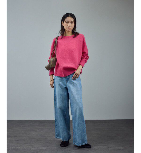 SALON adam et rope'「【WEB限定】ウールカシミヤニットプルオーバー」|ニット・セーター|