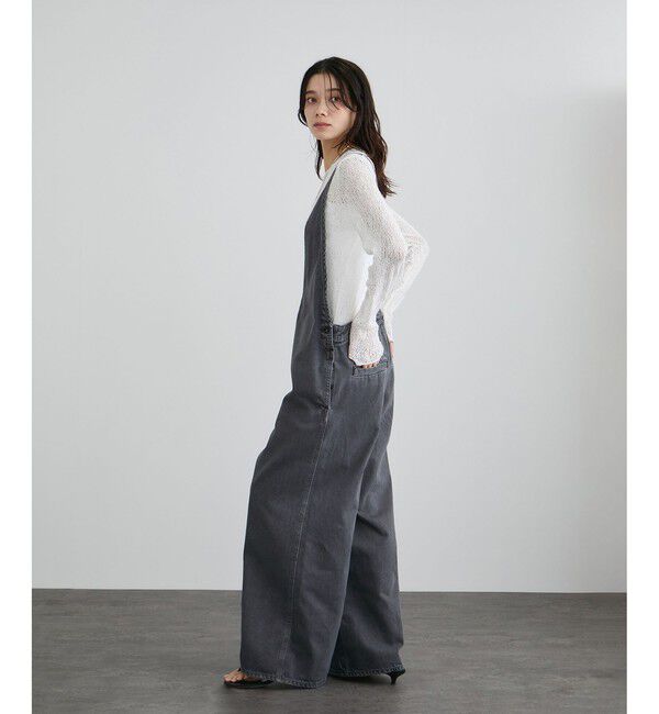 SALON adam et rope'「オーバーダイデニムサロペット」|オールインワン|