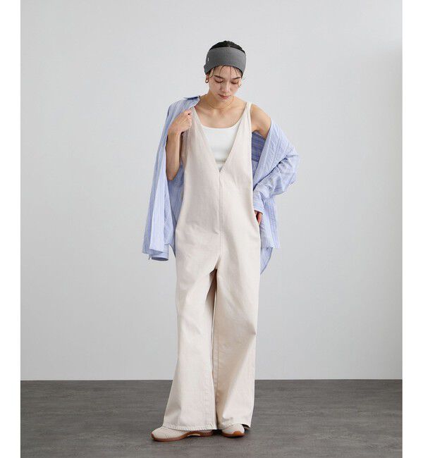 SALON adam et rope'「オーバーダイデニムサロペット」|オールインワン|キナリ(16)