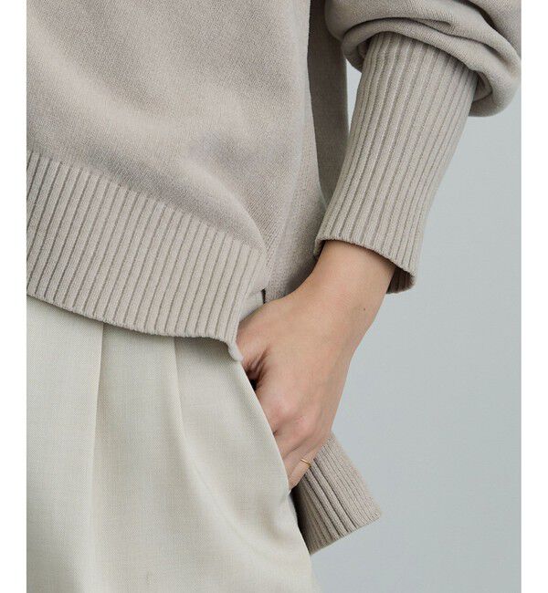 SALON adam et rope'「Vネックカーディガン-CreamyCotton /クリーミーコットン-」|カーディガン|