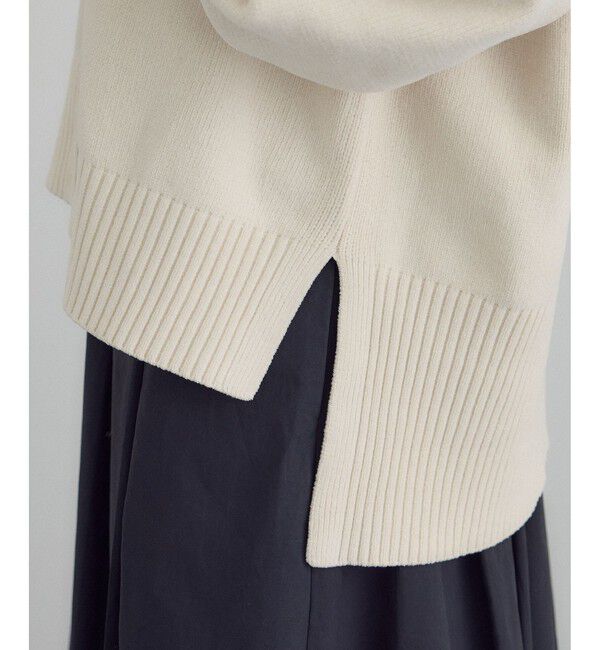 SALON adam et rope'「Vネックカーディガン-CreamyCotton /クリーミーコットン-」|カーディガン|