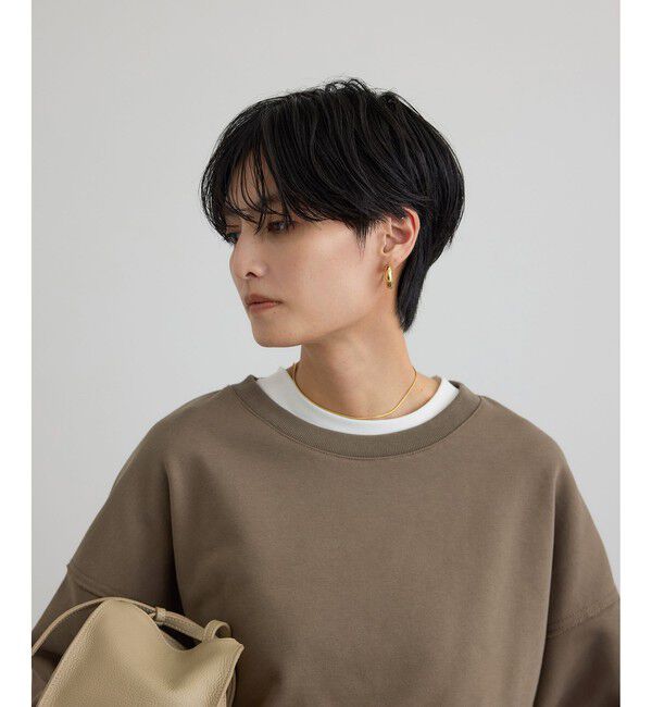 SALON adam et rope'「【WEB限定】ローエッジオーバースウェットプルオーバー」|スウェット・ジャージ|