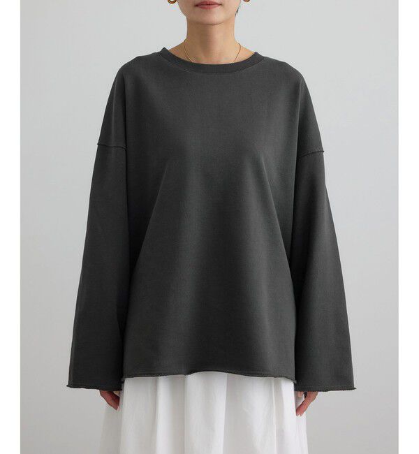 SALON adam et rope'「【WEB限定】ローエッジオーバースウェットプルオーバー」|スウェット・ジャージ|