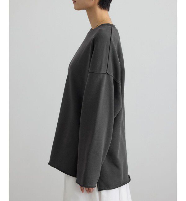 SALON adam et rope'「【WEB限定】ローエッジオーバースウェットプルオーバー」|スウェット・ジャージ|