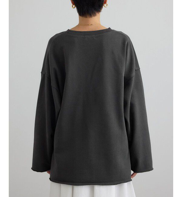 SALON adam et rope'「【WEB限定】ローエッジオーバースウェットプルオーバー」|スウェット・ジャージ|