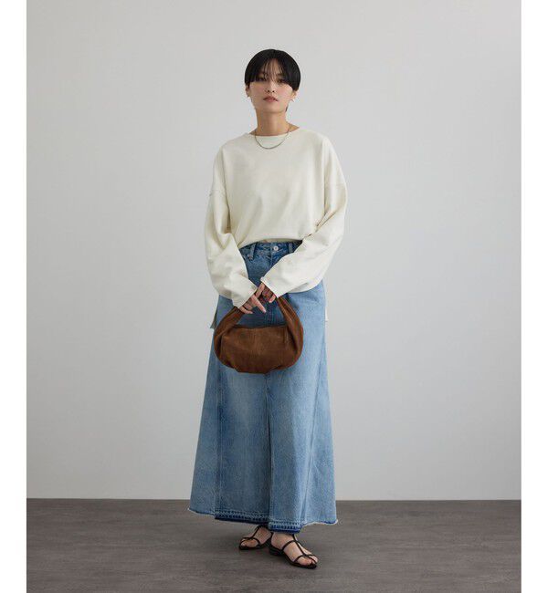 SALON adam et rope'「【WEB限定】ローエッジオーバースウェットプルオーバー」|スウェット・ジャージ|