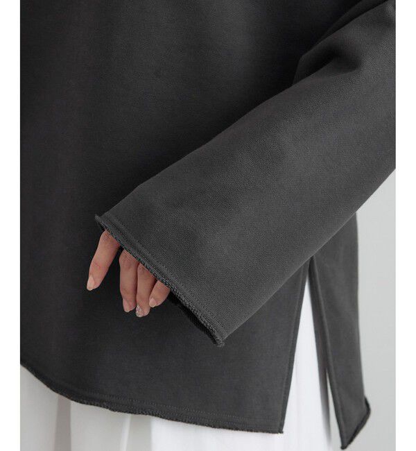 SALON adam et rope'「【WEB限定】ローエッジオーバースウェットプルオーバー」|スウェット・ジャージ|