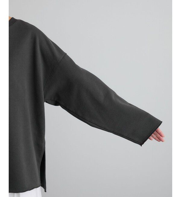 SALON adam et rope'「【WEB限定】ローエッジオーバースウェットプルオーバー」|スウェット・ジャージ|