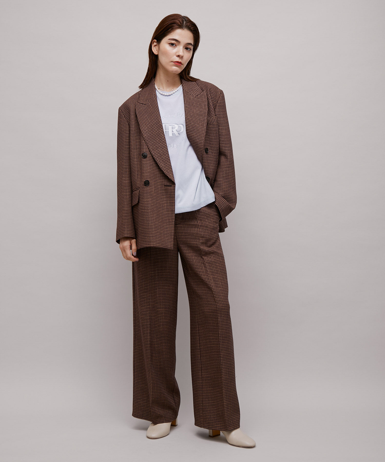 ROPE「ロゴプリントシアーTシャツ」|Tシャツ・カットソー|