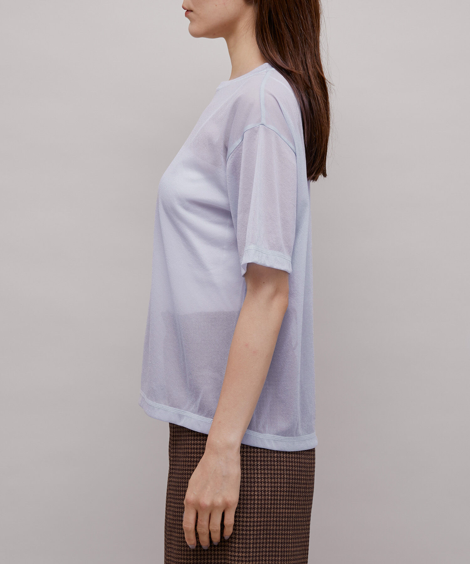 ROPE「ロゴプリントシアーTシャツ」|Tシャツ・カットソー|