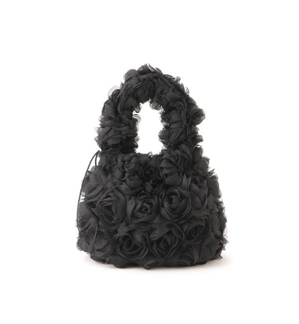 VIS「ローズ&スパンコールドロストバッグ」|ハンドバッグ|