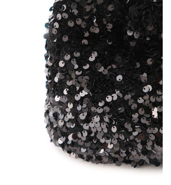 VIS「ローズ&スパンコールドロストバッグ」|ハンドバッグ|