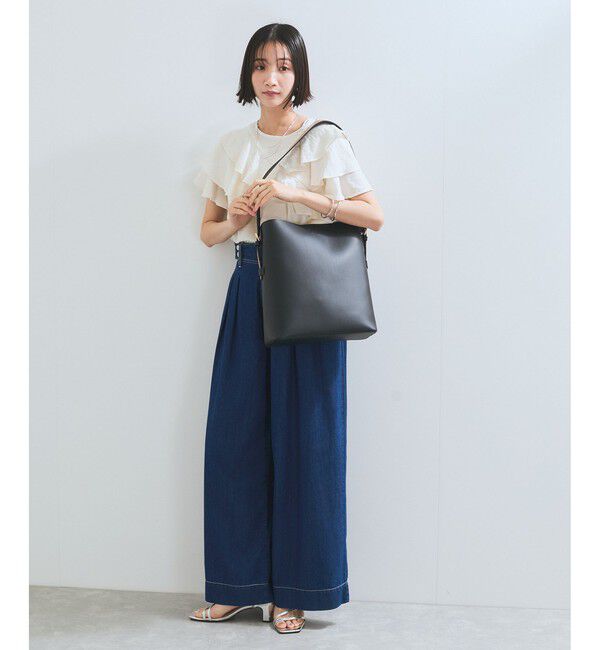 VIS「【新色追加】【A4収納】リバーシブルハンドルワンショルダーバッグ」|トートバッグ|