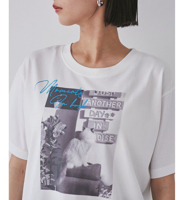 VIS「フォト＆ロゴアソートTシャツ」|Tシャツ・カットソー|