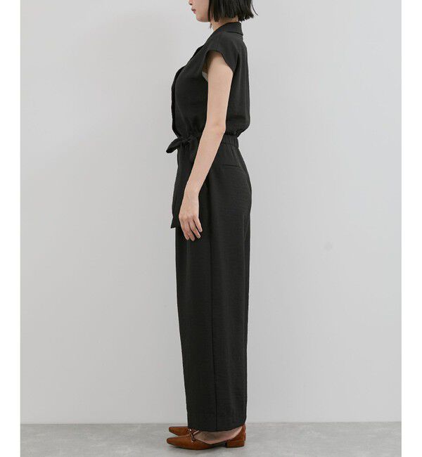 VIS「エアタン加工リラックスロンパース」|オールインワン|