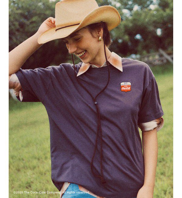 VIS「【Coca-Cola】VIS別注フォト＆ロゴプリントアソートTシャツ」|Tシャツ・カットソー|