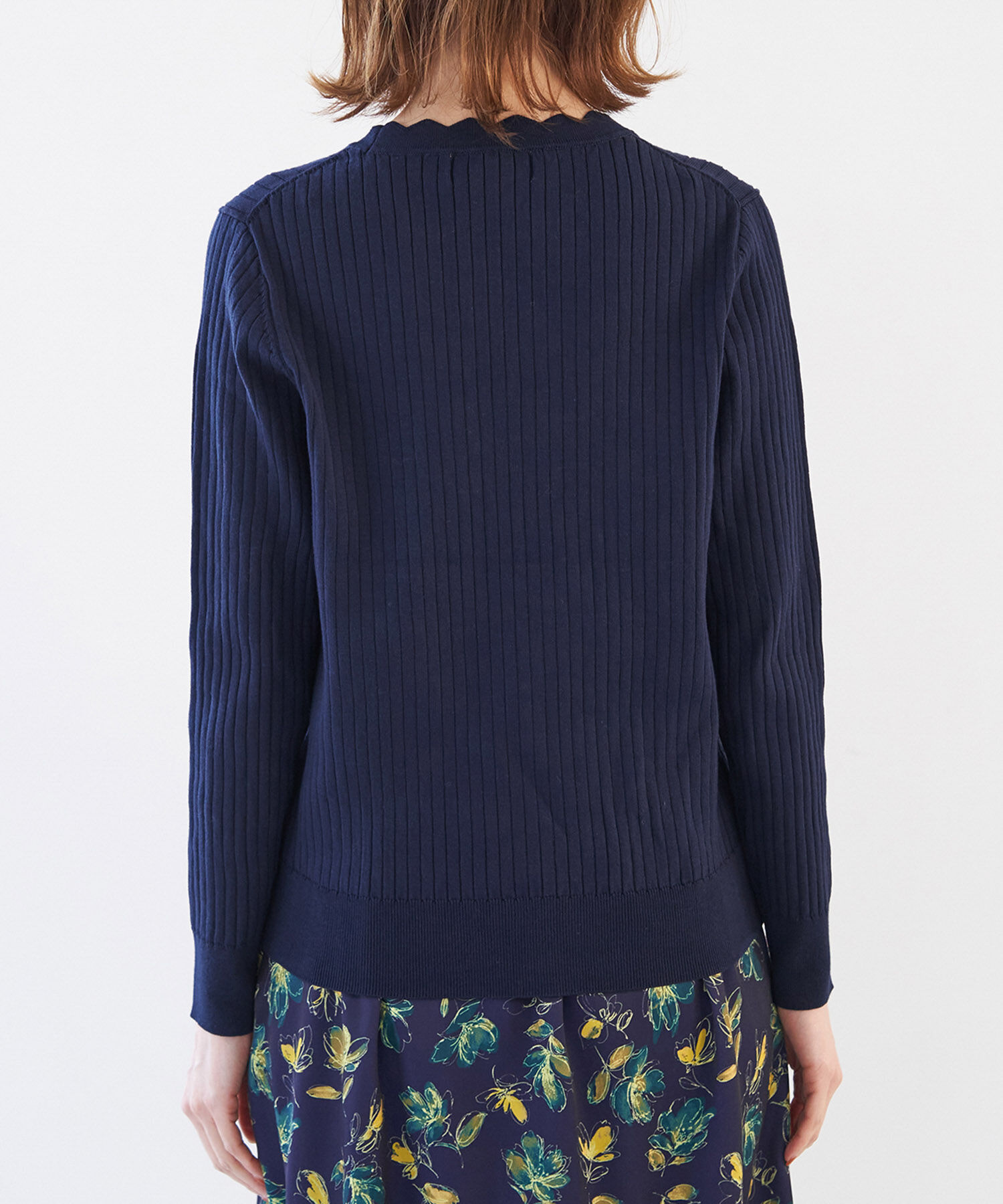 Rope&rsquo;Picnic「オーガニックスイスニットカーディガン」|カーディガン|