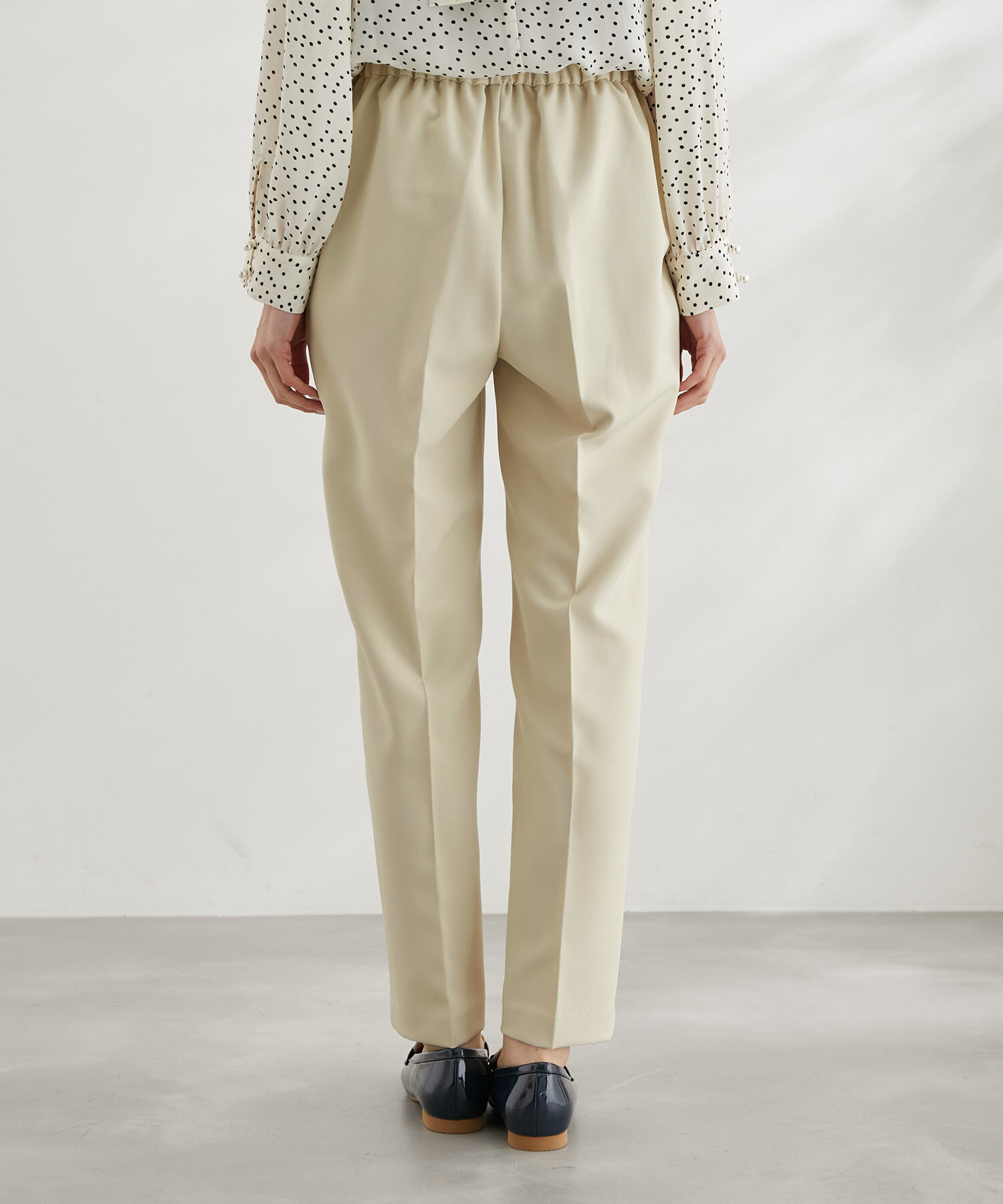 Rope&rsquo;Picnic「ラク美/スティックカラーパンツ」|スラックス|