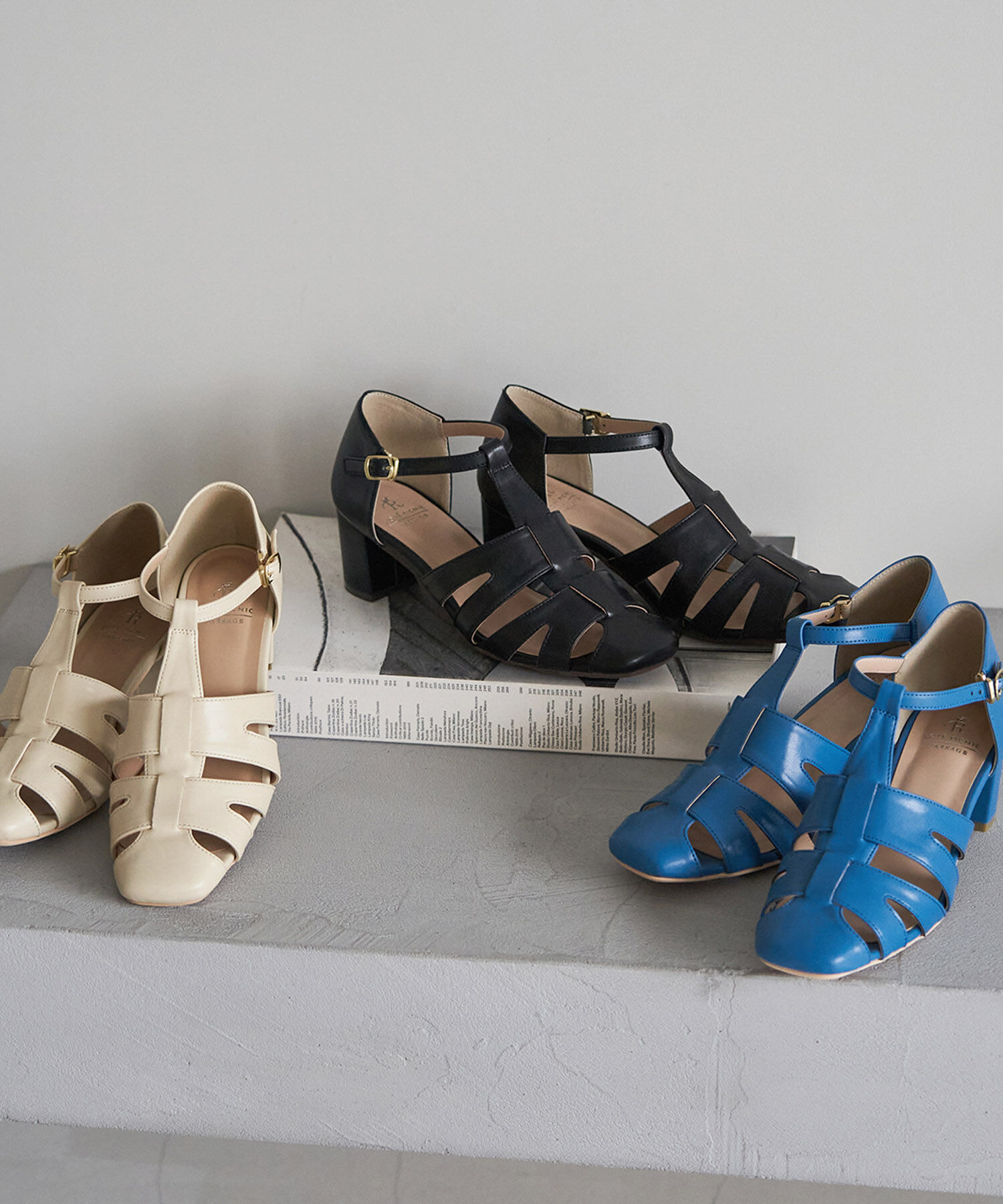 ROPE PICNIC PASSAGE「ヒールアップグルカサンダル」|サンダル|