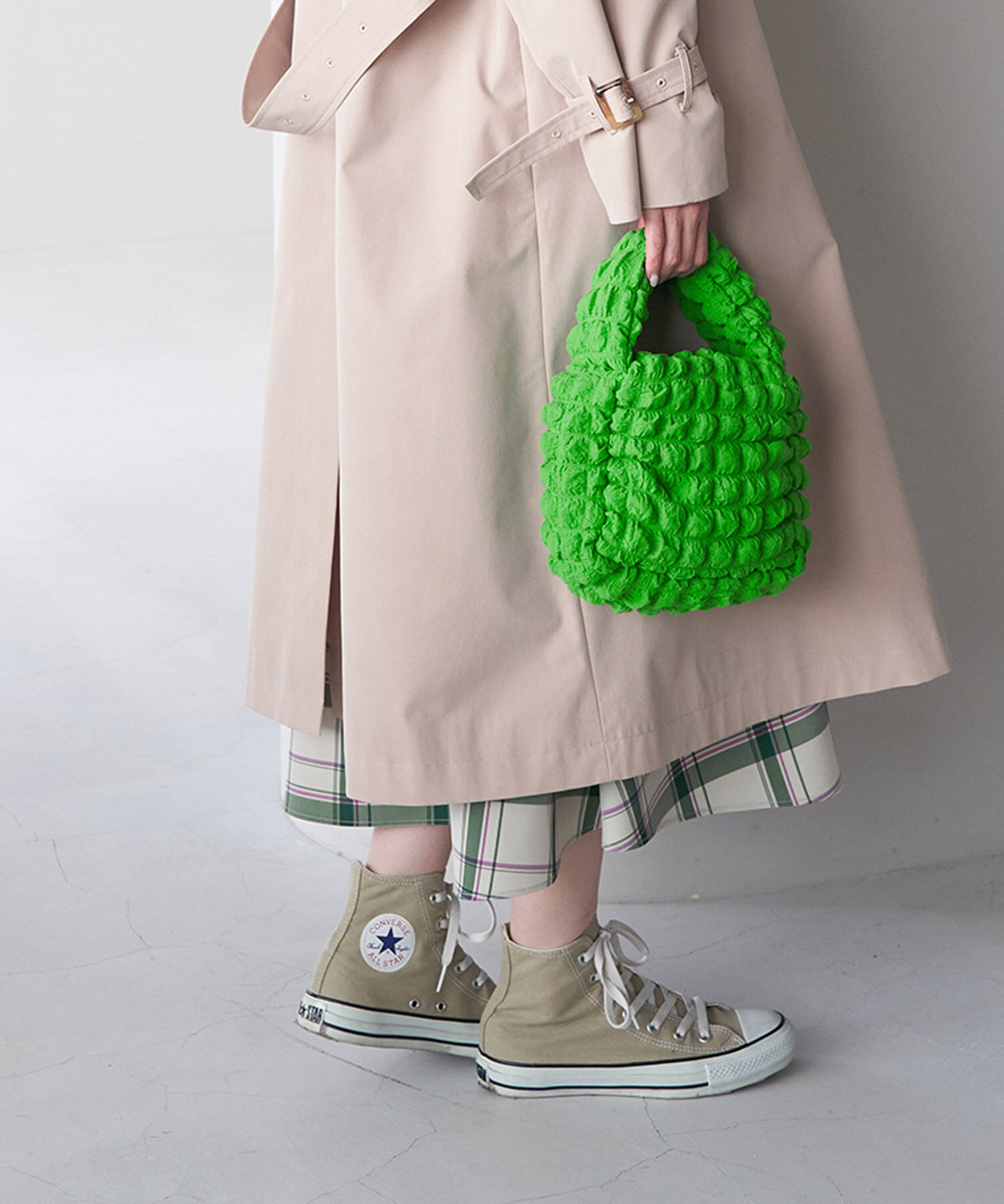 ROPE PICNIC PASSAGE「ぽこぽこジャガードワンハンドルショルダーバッグ」|ショルダー・メッセンジャー|