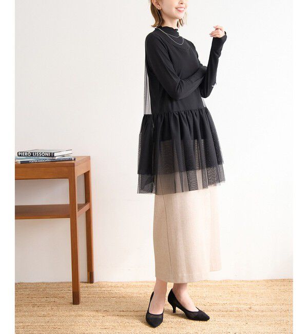 Rope&rsquo;Picnic「シアーカットプチハイネックプルオーバー」|Tシャツ・カットソー|